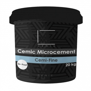 Cemic Microcement gride proof
